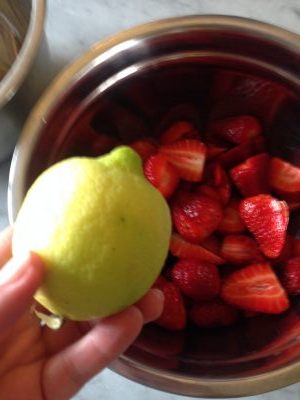 fragole e limone