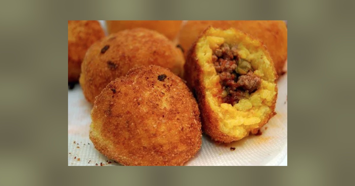 Arancine alla carne