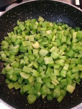 sedano in padella