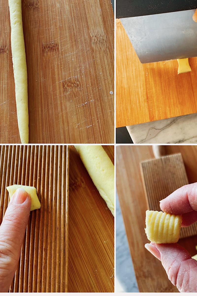 preparazione gnocchi di patate