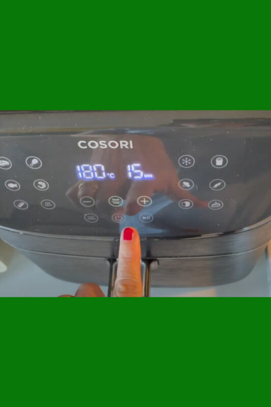 seconda cottura in friggitrice