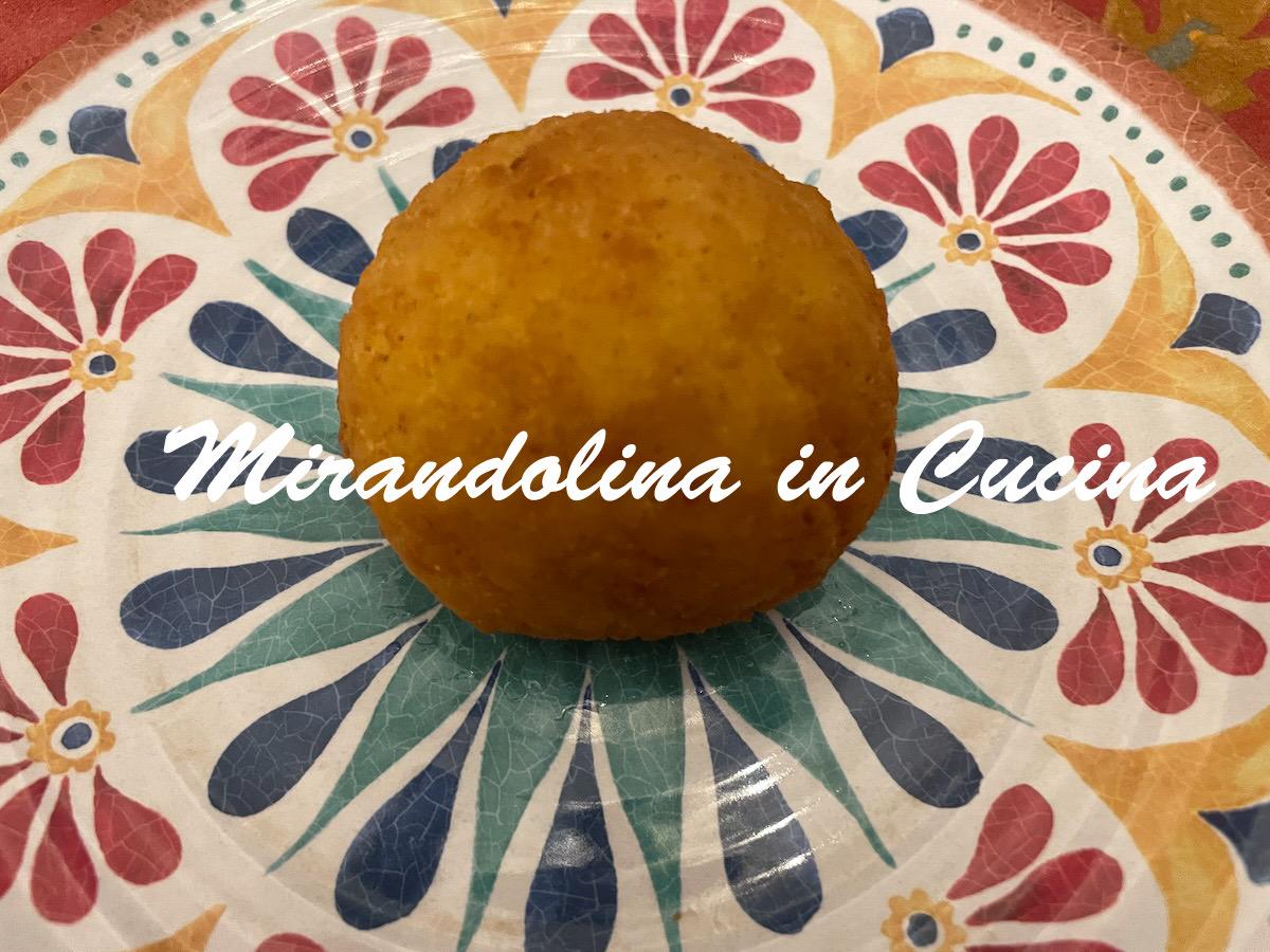 Arancini alla carbonara