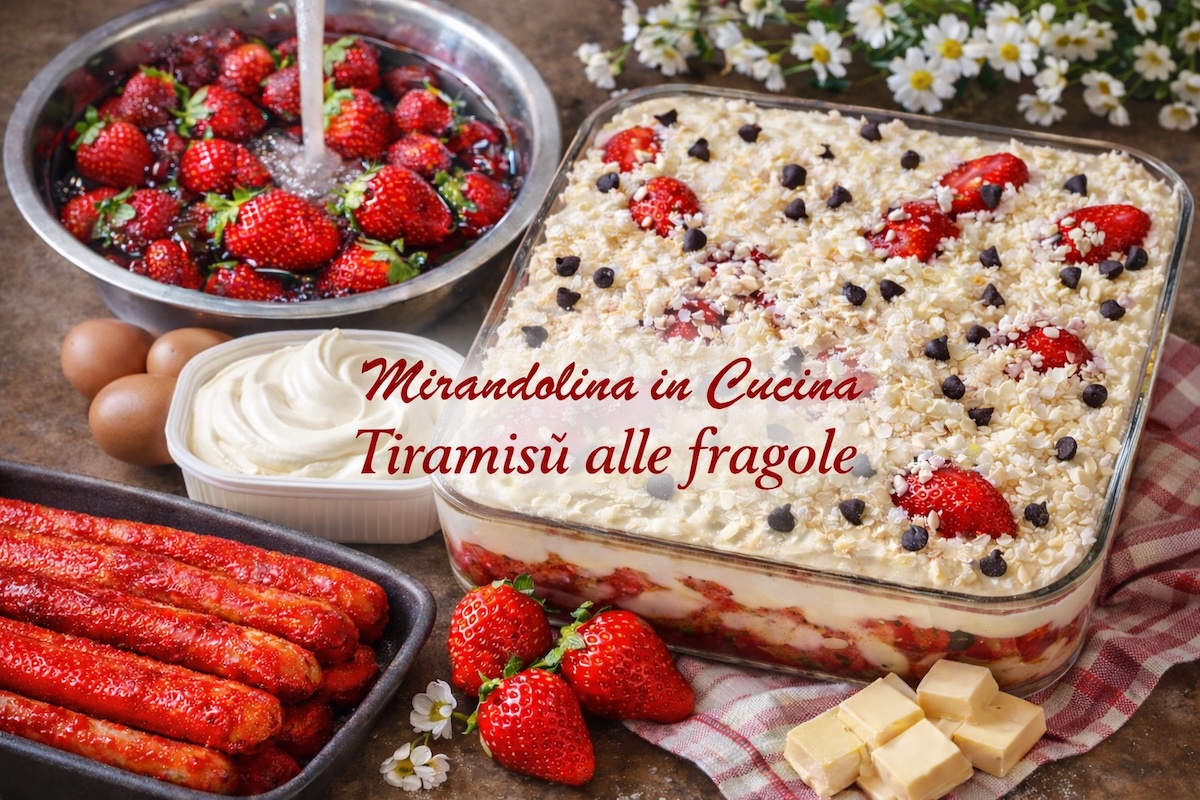 tiramisù alle fragole